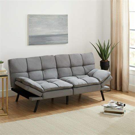 mainstays memory foam futon reviews